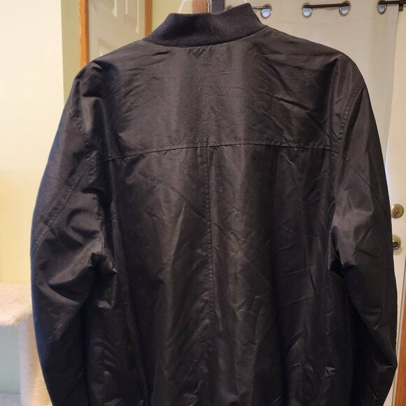 Men's Michael Kors Black Bomber Jacket - Size Large, Brand New. - Picture 2 of 4